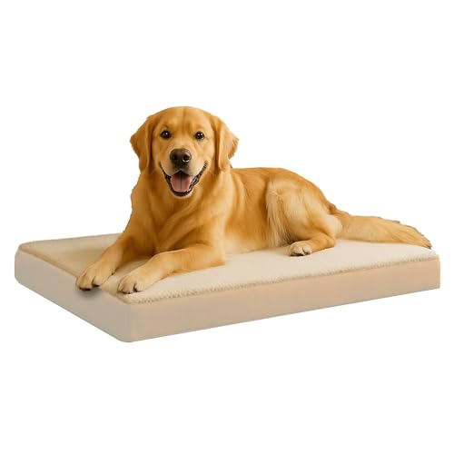 Orthopedic Dog Bed (Tan / Large)