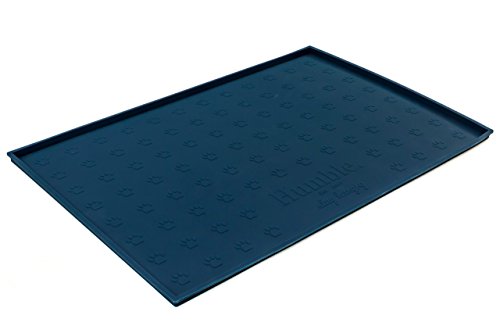 Food Mat Feeding Tray (Cyan Blue)