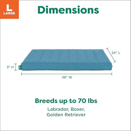 Orthopedic Dog Bed (Large / Lagoon)