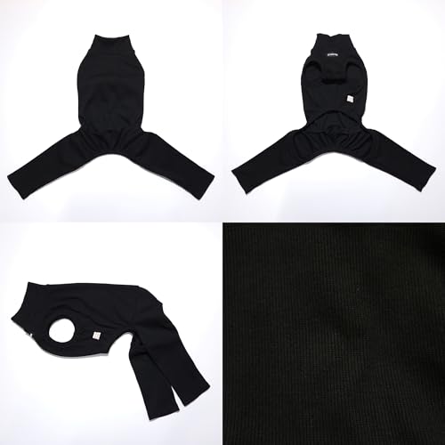 D Doggy Star Italian Greyhound Clothes High (2XL / COORDI BLACK)