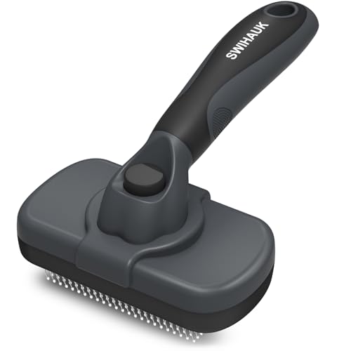 Self Cleaning Slicker Brush (Gray)