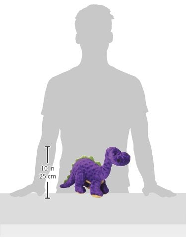 Dinos Bruto Squeaky Plush Dog Toy (Large / Dinos Bruto (Purple))