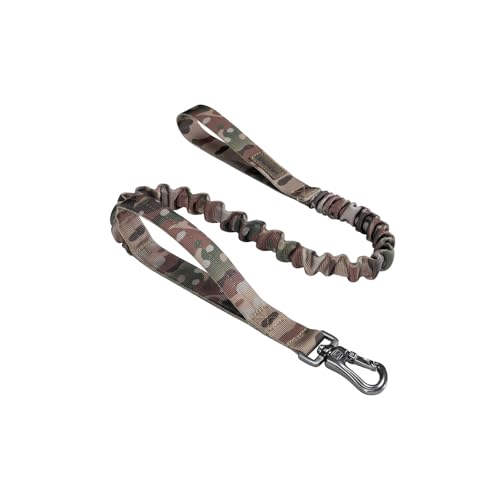 Military Nylon Bungee Dog Leash Elastic Leads (MCP)