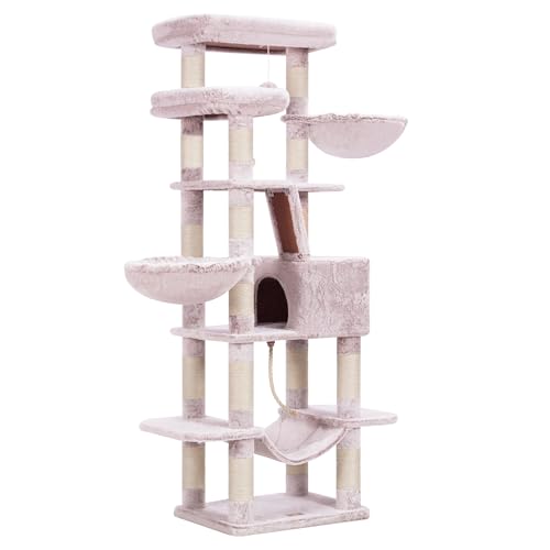 Cat Tree 68 inch Multi (Rosy Brown / 68 inch)