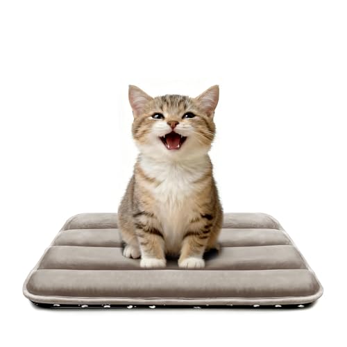 Dog Crate Pad (XS(18"*12"*1.5") / New-Light Brown-1pc)