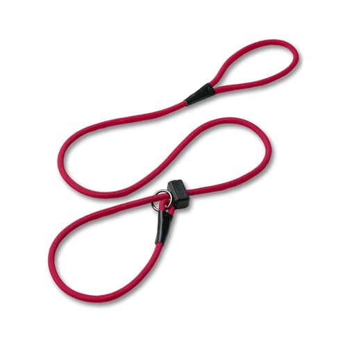 Slip Leash 1.4m Professional Dog Training Lead to Stop Pulling (Red)