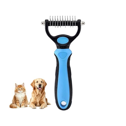 Dematting Comb for Dogs and Cats (Blue M)