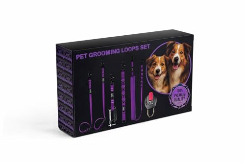 Dog Grooming Loop (Purple)