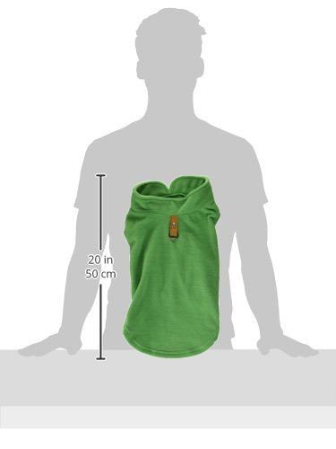 Fleece Vest Dog Sweater (Green / X-Large (Around 23-lb))