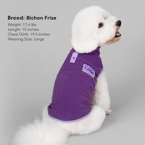 Fleece Dog Sweater (XX-Large / Purple)