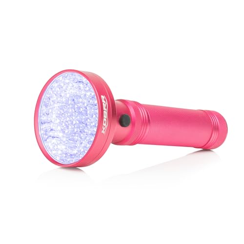 Kobra UV Black Light Flashlight 395nm (Pink / 100 LED)