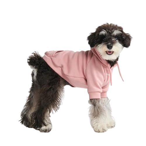 Dog Hoodie Buttery (Dusty Pink / Small)