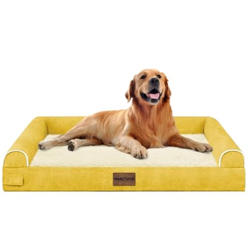 Orthopedic Dog Bed for X (Ginger / 40.0"L x 32.0"W x 6.5"Th)