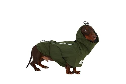 Waterproof Dog Raincoat (01(dachshund 5-10lbs))