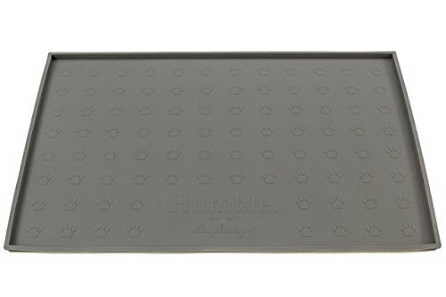 Food Mat Feeding Tray (Cool Grey)
