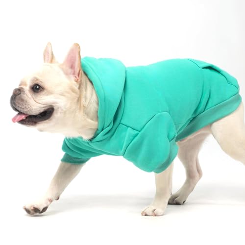 Dog Hoodie for Large Medium Small Dogs (Lake Blue / XX-Large)