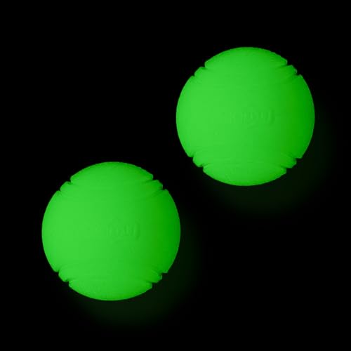 2 PCS Glowing Fetch Balls (Luminous / 6cm (ball only))