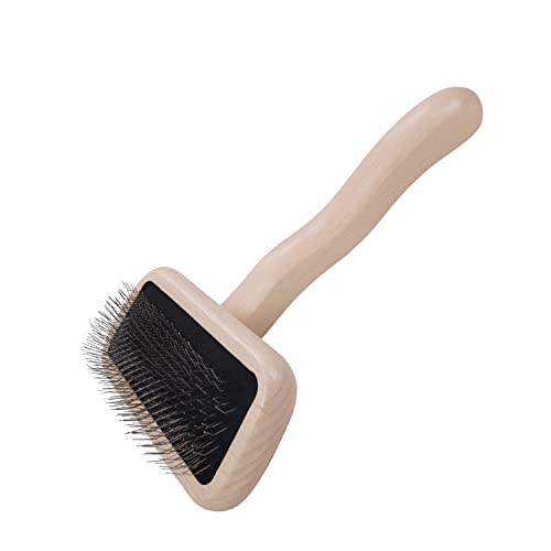 Karben II Slicker Brush for Dogs (Small / Brown)