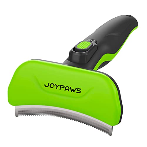 Pet Grooming Brush for Dogs and Cats (Green / Large)