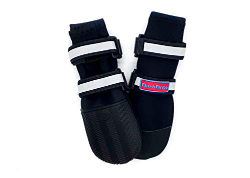 All Weather Neoprene Paw Protector Dog Boots with Reflective Straps in 5 Sizes! (Medium)