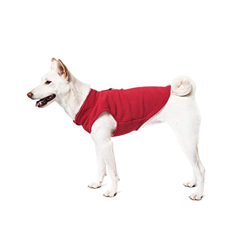 Fleece Vest Dog Sweater (Pumpkin / Large (Around 18-lb))