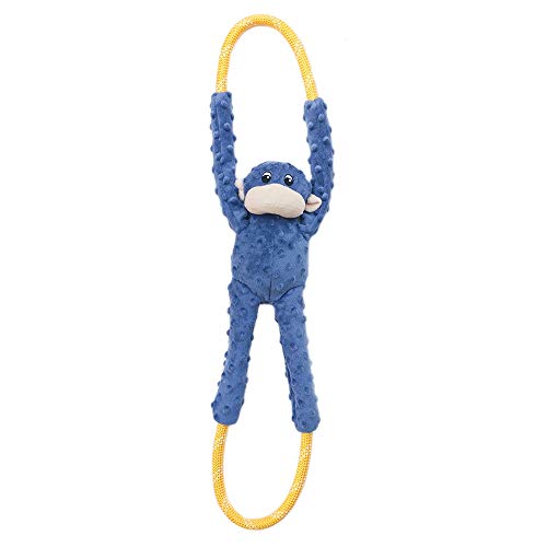 RopeTugz Durable Dog Pull Rope Toy (Blue / 28 x 5 x 5 in)