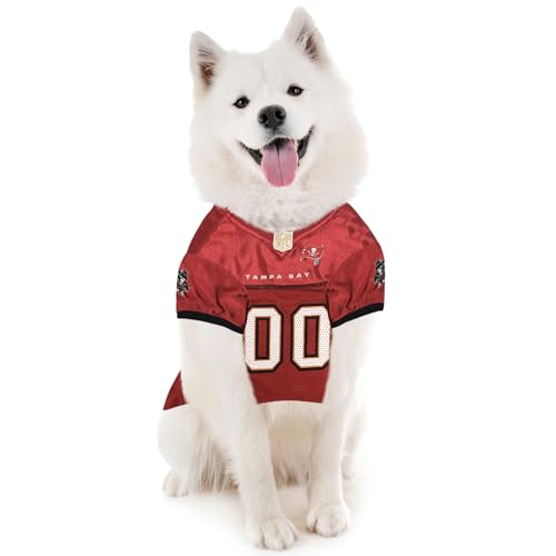 NFL Tampa Bay Buccaneers Dog Jersey (Tampa Bay Buccaneers / Large)