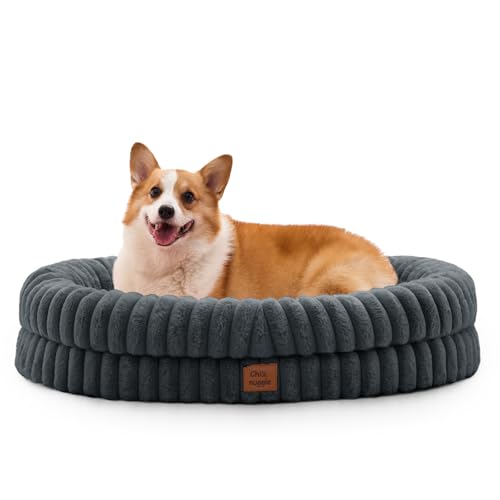 Orthopedic Dog Bed (Dark Grey / L(35*28*7))