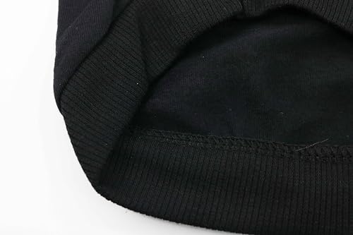 Yorkie Clothes Funny Small Dog T Shirt Black Dog Clothes (Small (3.3-5.5lb) / Black)