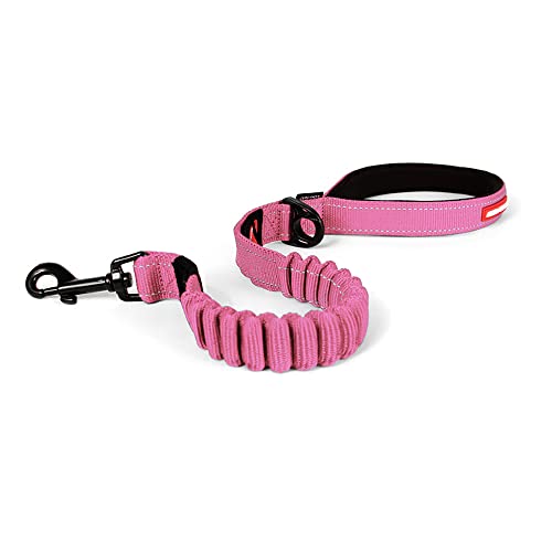 Zero Shock Bungee Dog Leash (Pink / 25-Inch)
