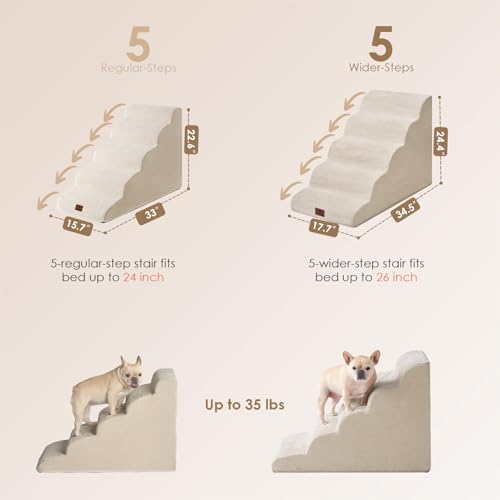Curved Dog Stairs Ramp