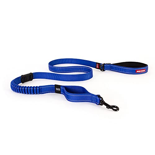 Zero Shock Bungee Dog Leash (Blue / 72-Inch)