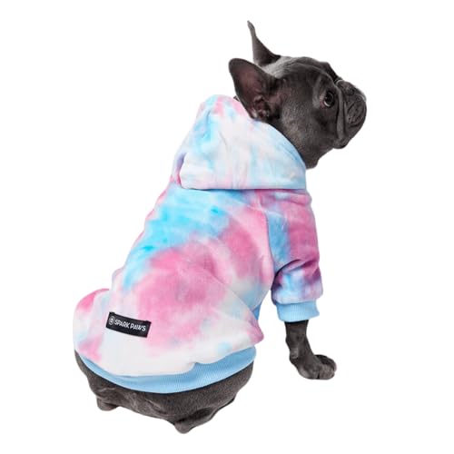 Dog Hoodie Buttery (Snow Cone Skydye / Medium)