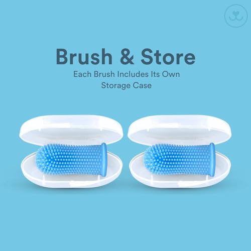 Dog Toothbrush (Multicolor (4-pack))