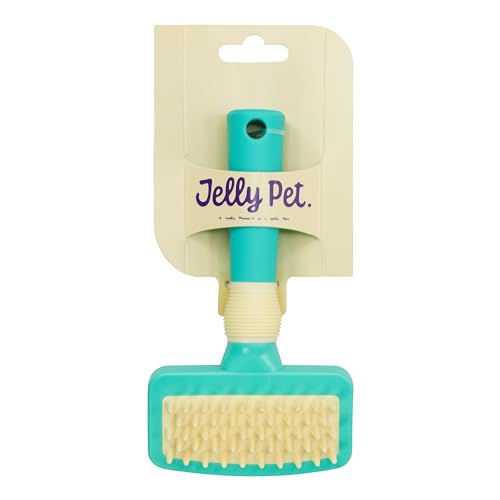 Deshedding Dog Bath Brush Scrubber for Short Haired Dogs