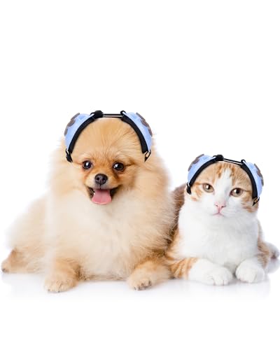 Dog Ear Muffs Noise Protection (Blue / Small)