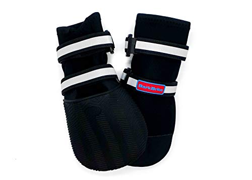 All Weather Neoprene Paw Protector Dog Boots with Reflective Straps in 5 Sizes! (XXL)