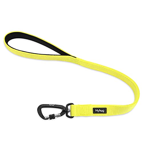 Short Dog Leash 24" (Luminous Yellow / 24 Inches)