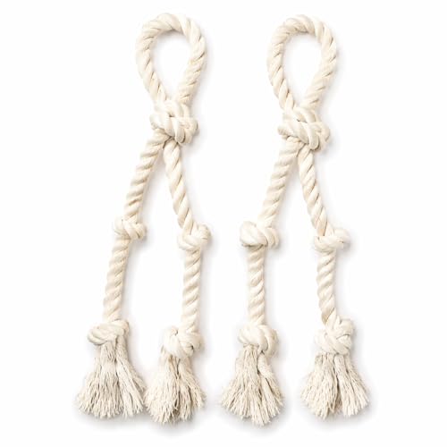 Dog Rope Toy 2 Pack (4-Knot Loop (2-Pack))