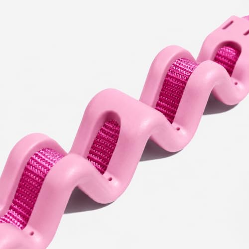 Heavy Duty Dog Leash with Soft Padded Handle (Pink-B)