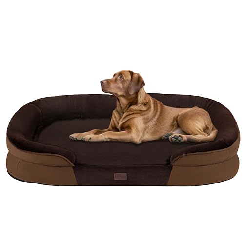 Orthopedic Waterproof X (X-Large(45 x 32 x 7 inch) / Brown)