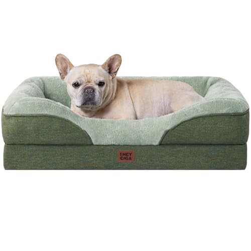 Orthopedic Dog Bed for Medium Dog (Green / 30x20x6.5)