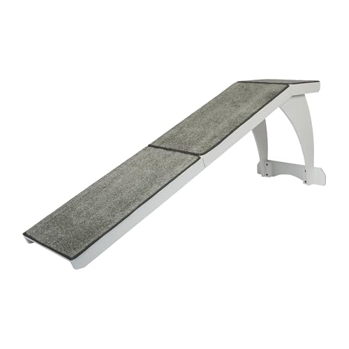 CozyUp Wooden Pet Bed Ramp (White / Ramp)