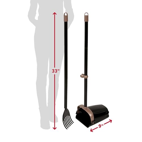 Swivel Bin & Rake Dog Pooper Scooper (One Size / Swivel and Rake Scooper)
