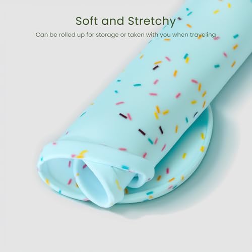 Dog Food Mat Anti (31.8" x 16" / Donut Blue)