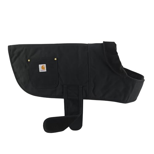 Firm Duck Insulated Dog Chore Coat Black M (Black / Medium)