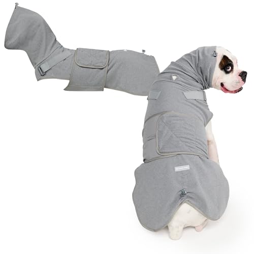 Anxiety Relief Vest for Dogs (04 Grey / 3XL)