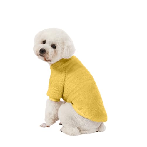 3 Pack Dog Sweaters (Medium / Orange+Coffee+Yellow)
