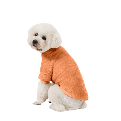 3 Pack Dog Sweaters (Small / Orange+Coffee+Yellow)