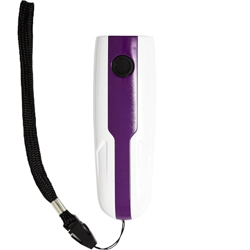 Doggie Don’t Anti Barking Device for Dogs (Purple, Rechargeable Battery)